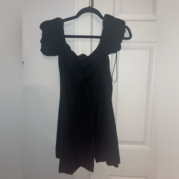 Zara Lilen Viscose Off-Shoulder Dress - Picture 3 of 6